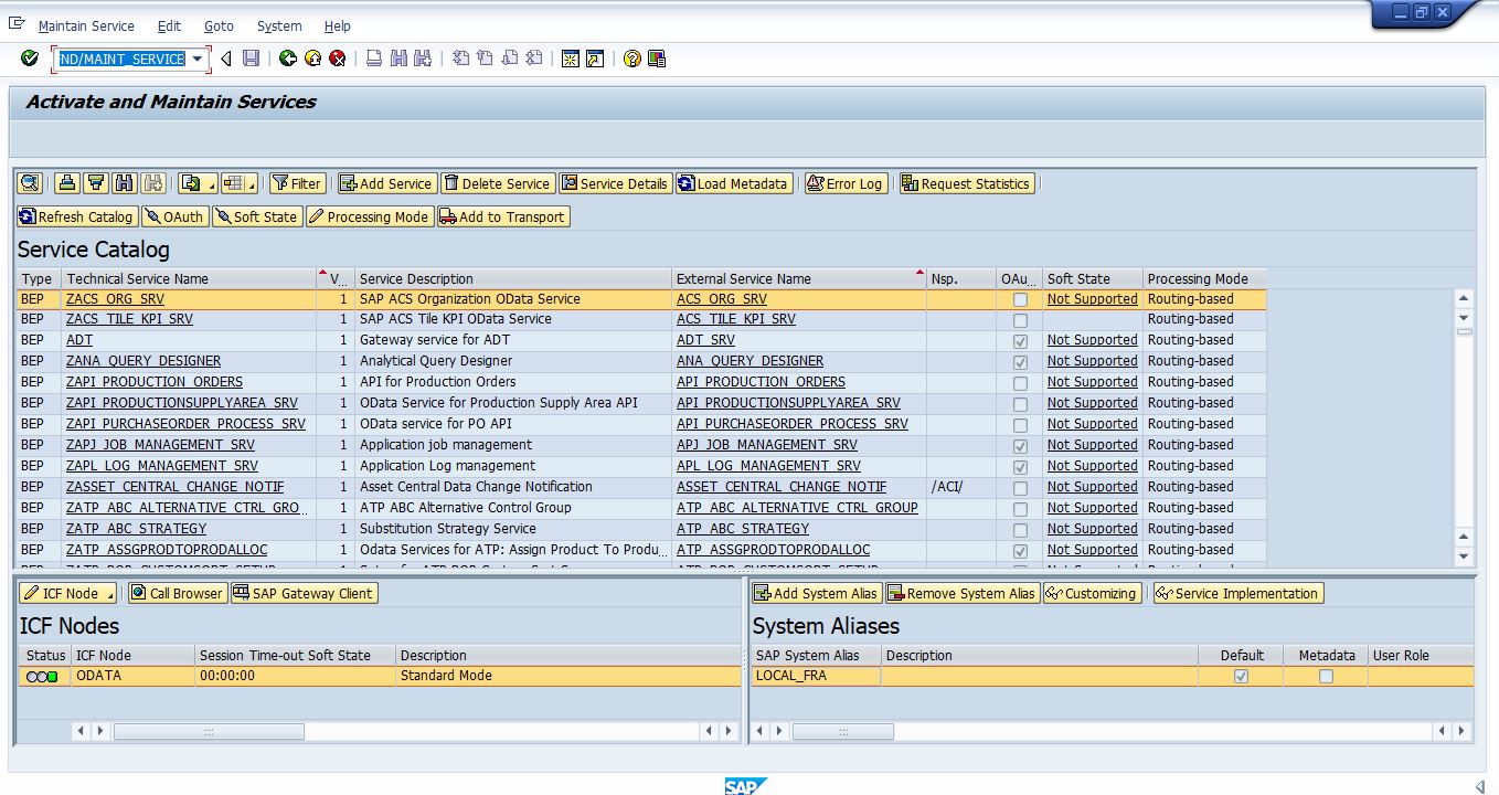 SAP Config | RikData OneApp